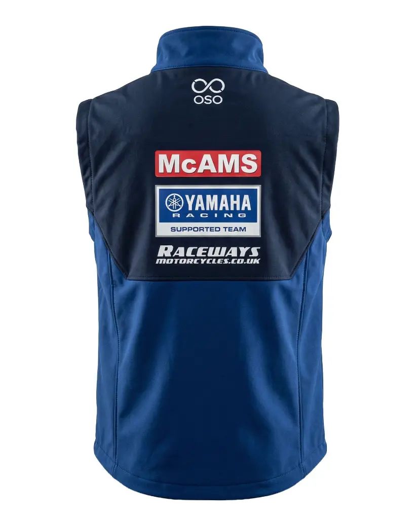 McAMS Yamaha 2026 Gilet — detail view