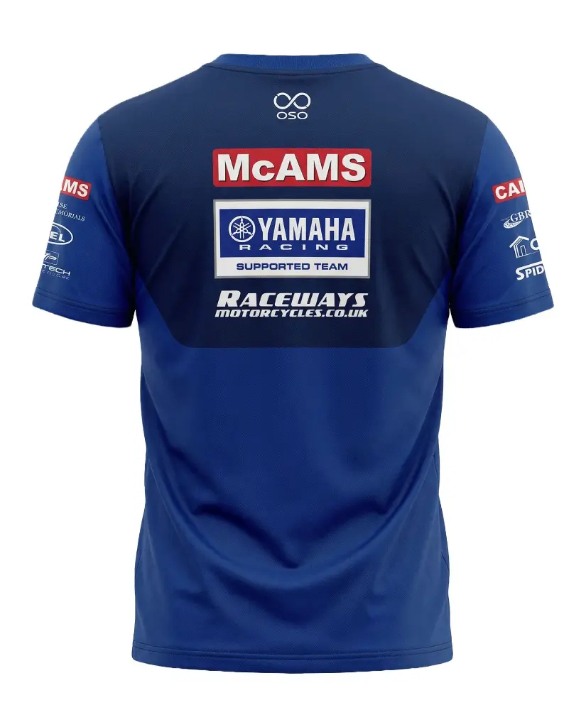 McAMS Yamaha 2026 T Shirt — detail view