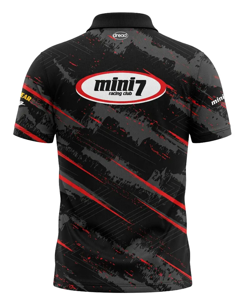Mini 7 Racing Club Polo Shirt Back.webp