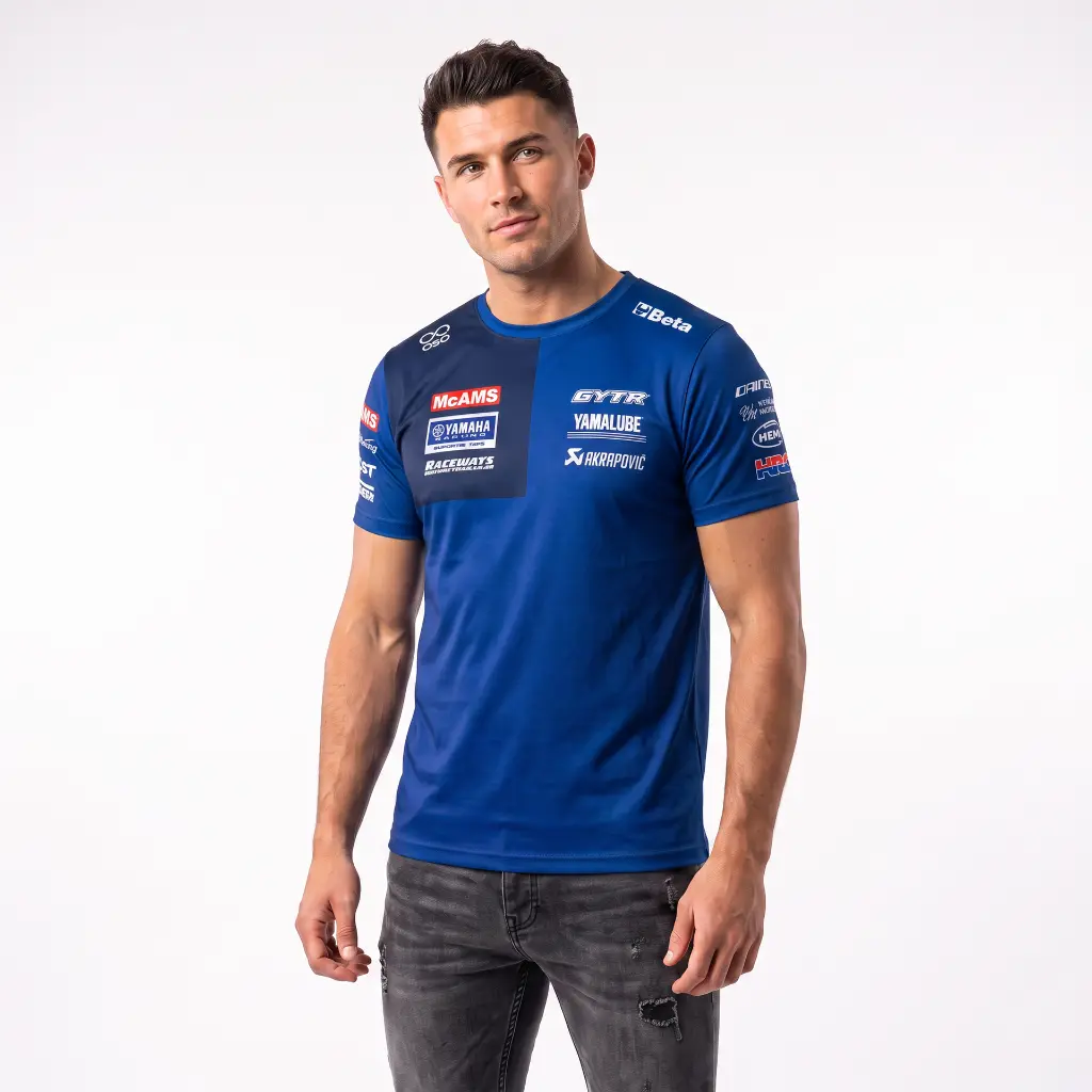 McAMS Yamaha 2026 T Shirt — detail view