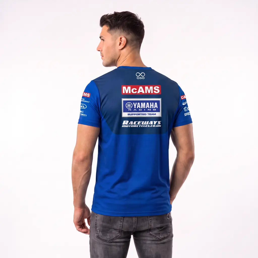 McAMS Yamaha 2026 T Shirt — detail view