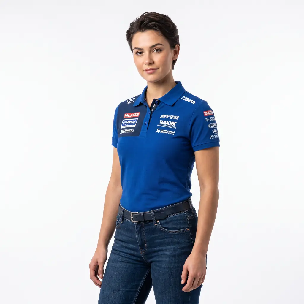 McAMS Yamaha 2026 Polo Shirt — detail view