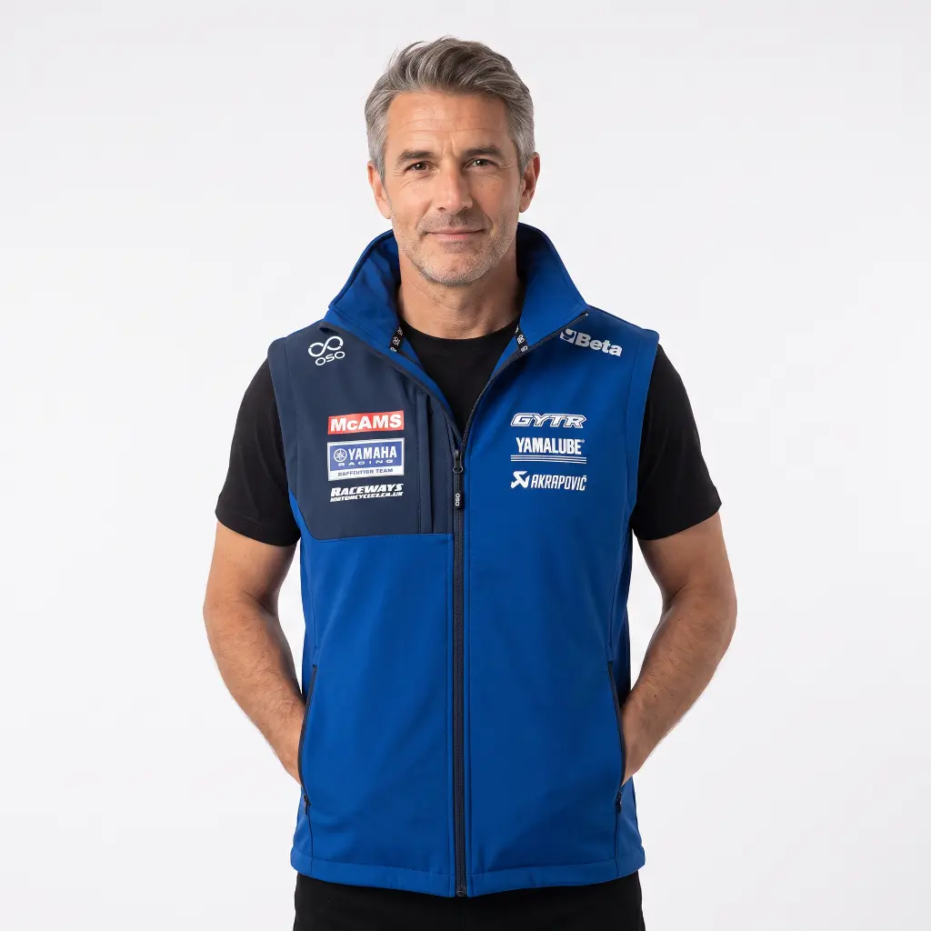 McAMS Yamaha 2026 Gilet — detail view