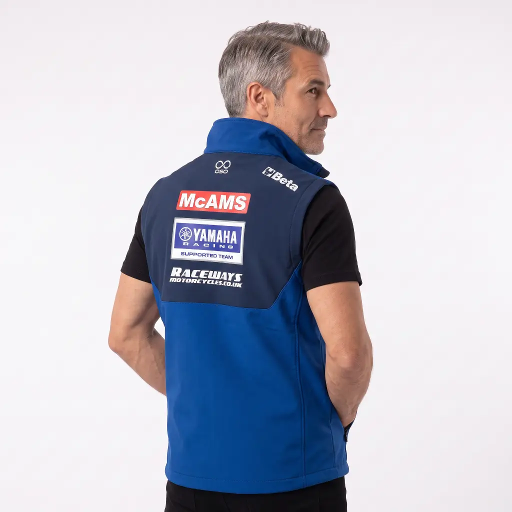 McAMS Yamaha 2026 Gilet — detail view