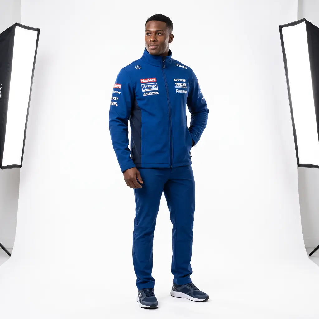 McAMS Yamaha 2026 Rain Jacket — detail view
