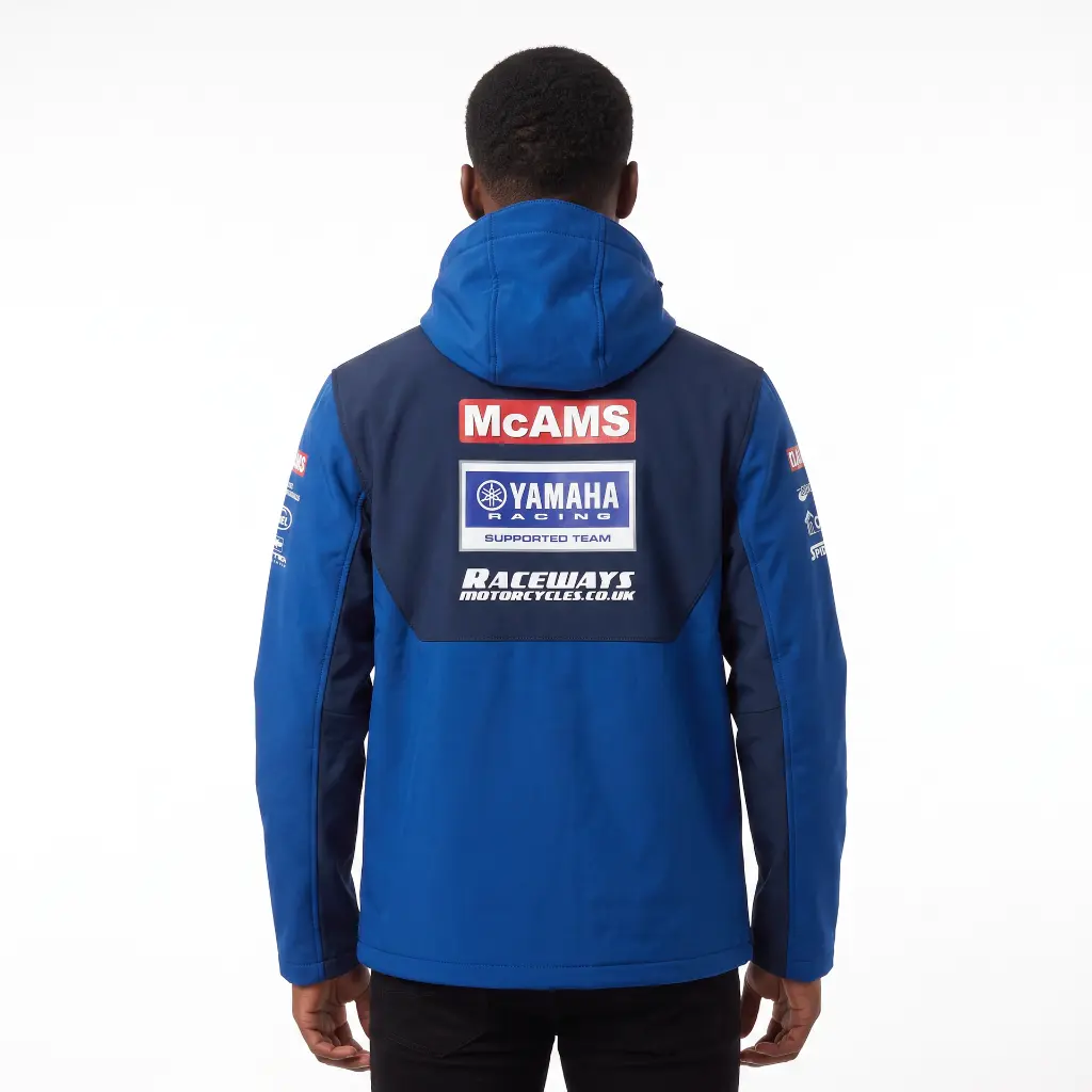 McAMS Yamaha 2026 Rain Jacket — detail view