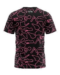 BTCC Track tshirt pink - back.webp