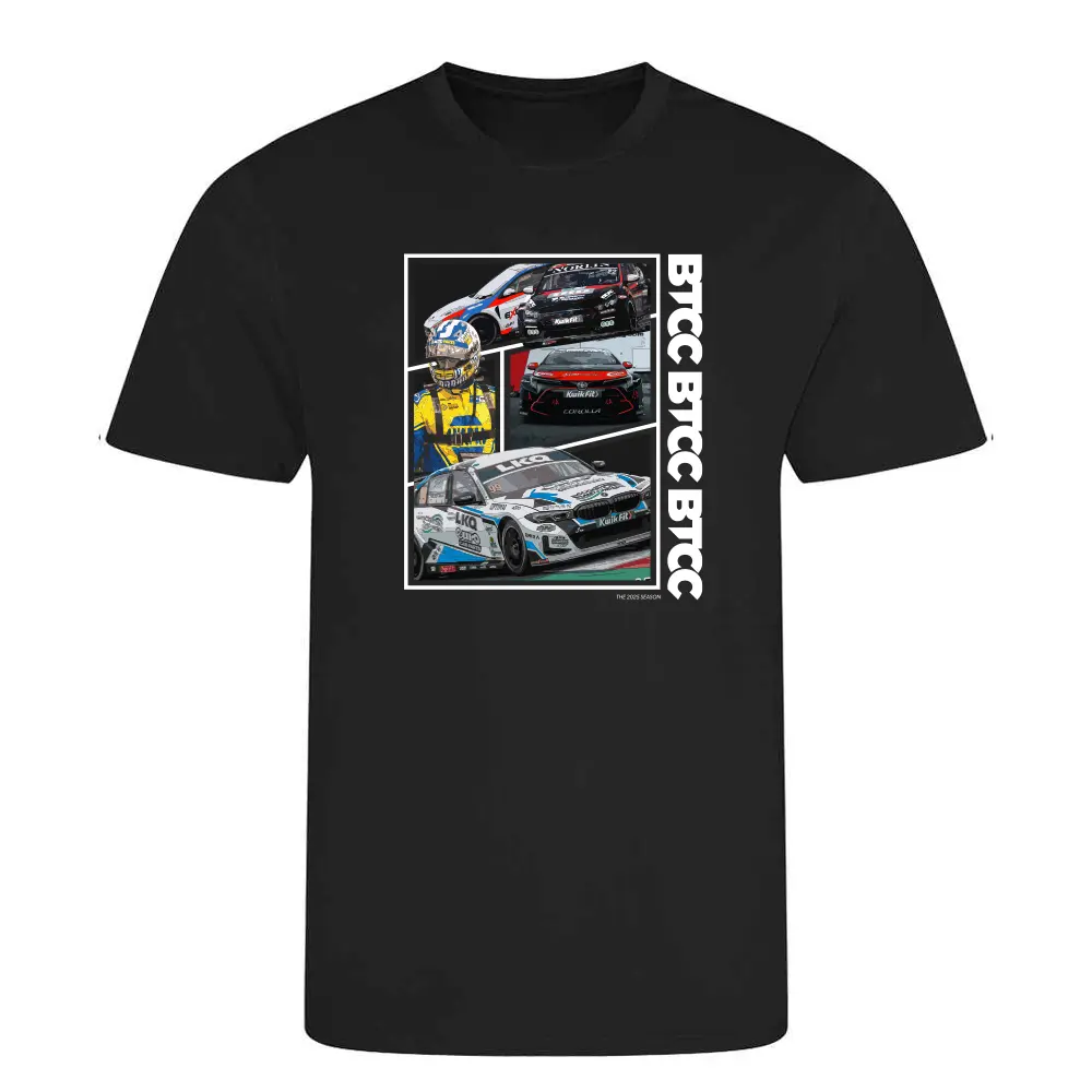 BTCC Calendar T-Shirt Design 3 - 2025
