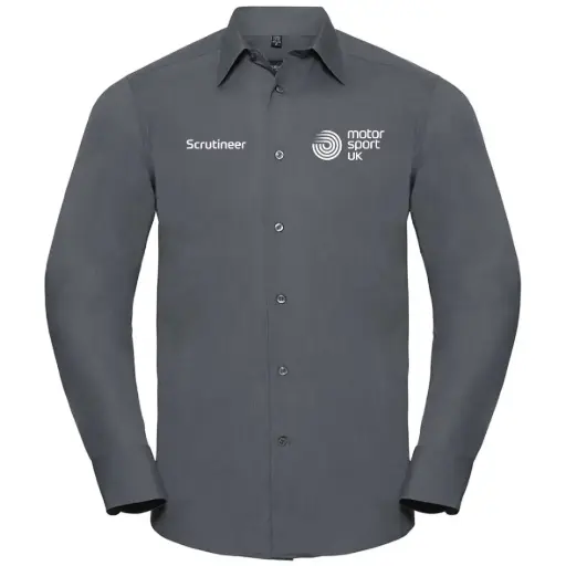 [MSUK26LSS-CG-S] MSUK Mens L/S Shirt (Convoy Grey, S)