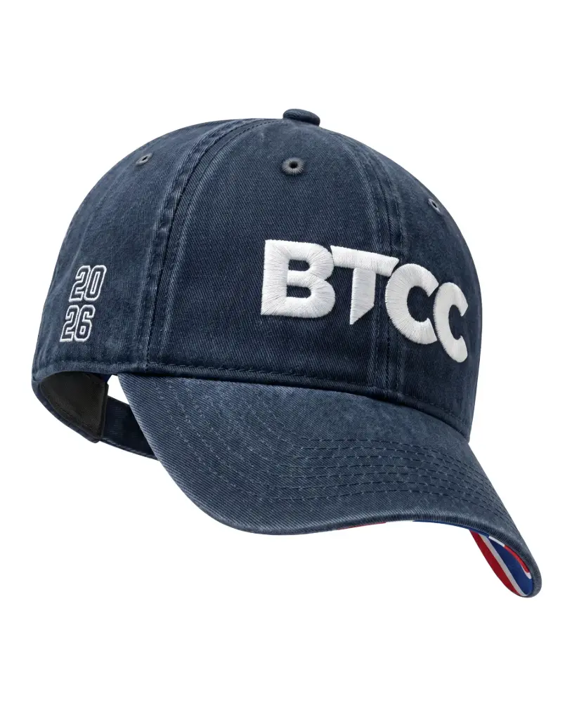 BTCC Washed Cotton Cap 2026