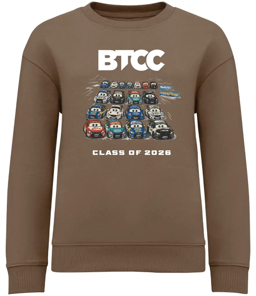 BTCC 2026 Kids Oversized Sweatshirt