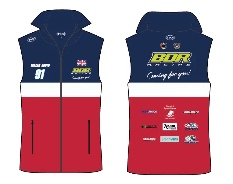 BDR Softshell Bodywarmer 2026 - Youth