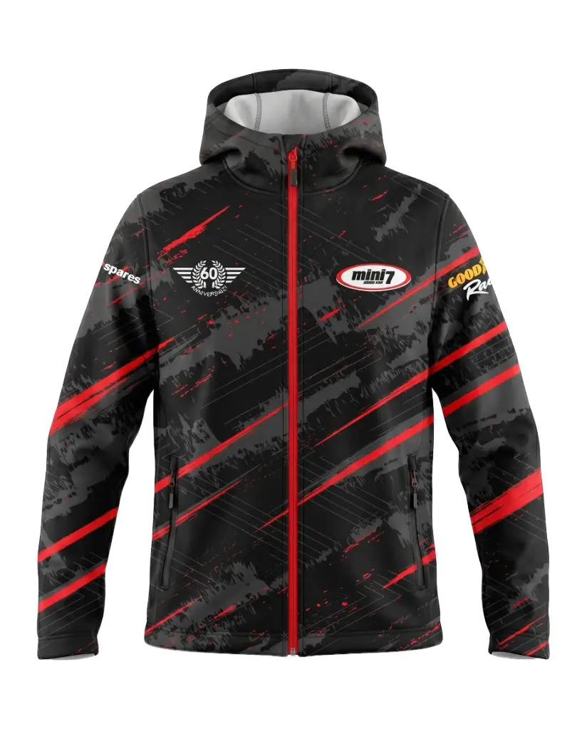 Mini 7 Sublimated Hooded Softshell - Men