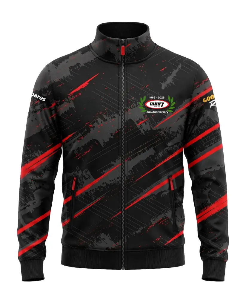 Mini 7 Sublimated Full Zip Tracktop - Youth