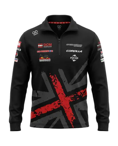 Speedworks Corolla Racing 2026 Qtr Zip (Black) - Women