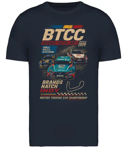BTCC Brands Indy 2026 T-Shirt