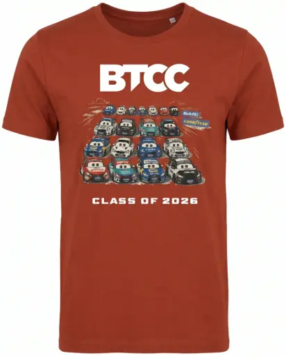 BTCC 2026 Cartoon 'Class Of' T-Shirt - Adult
