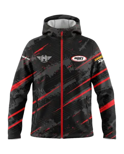 Mini 7 Sublimated Hooded Softshell - Men
