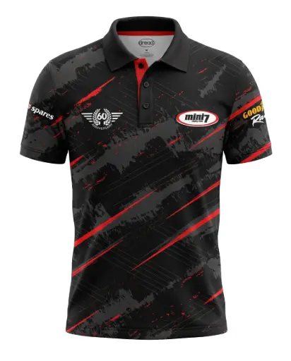 Mini 7 Sublimated Polo - Youth