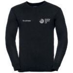 MSUK V Neck Sweatshirt - Black