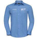 Chemise L/S Homme MSUK - Corporate Blue