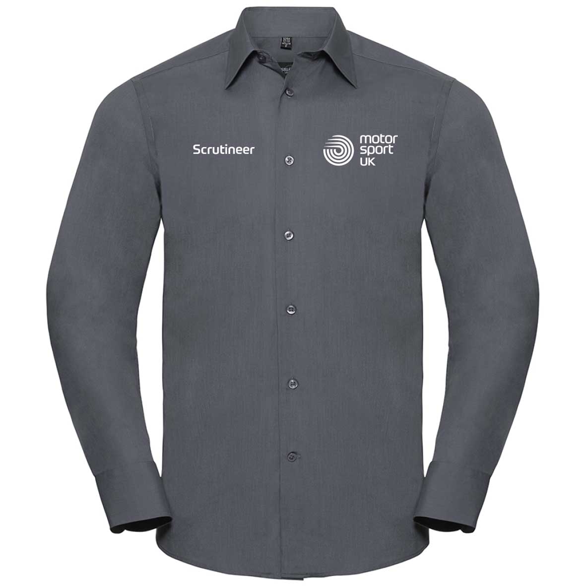 MSUK Mens L/S Shirt - Convoy Grey