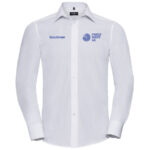 MSUK Mens L/S Shirt - White