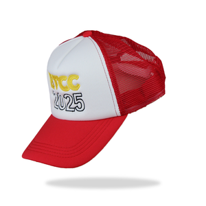 BTCC Mesh Trucker Cap - 2025 - Red/white