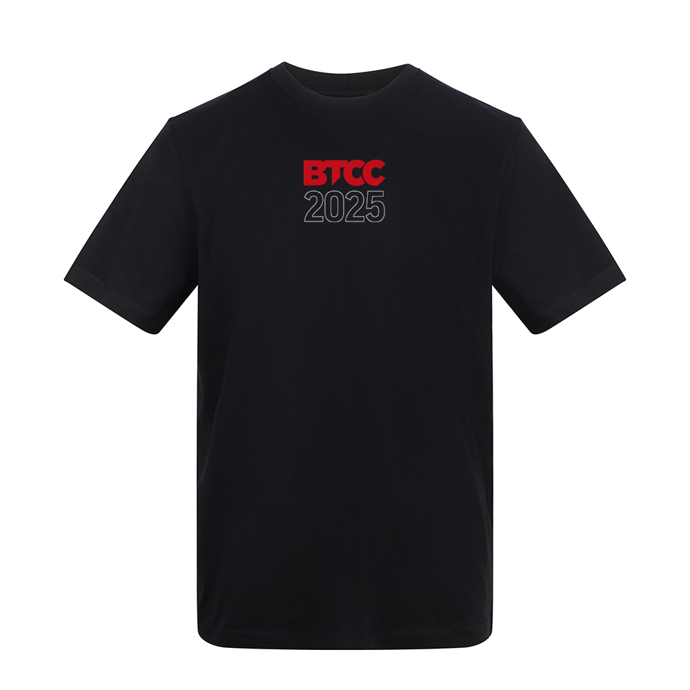 BTCC Blueprint T-Shirt - 2025 - Deep black