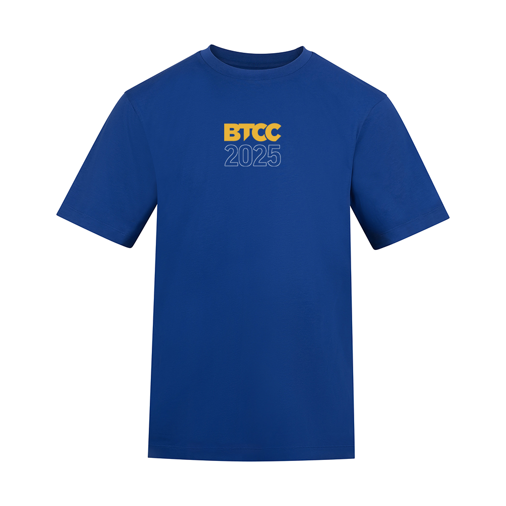 BTCC Blueprint T-Shirt - 2025 - Royal Blue