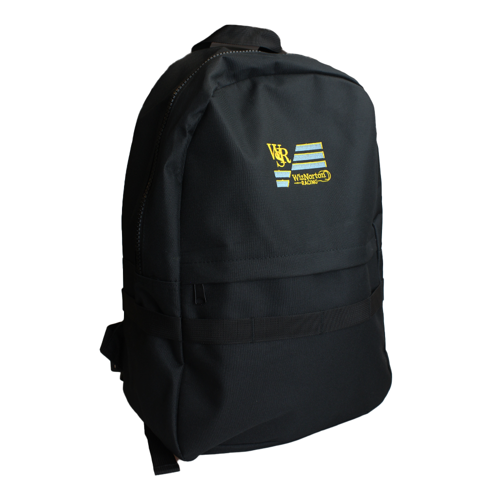 WizNornton Racing Backpack - Black