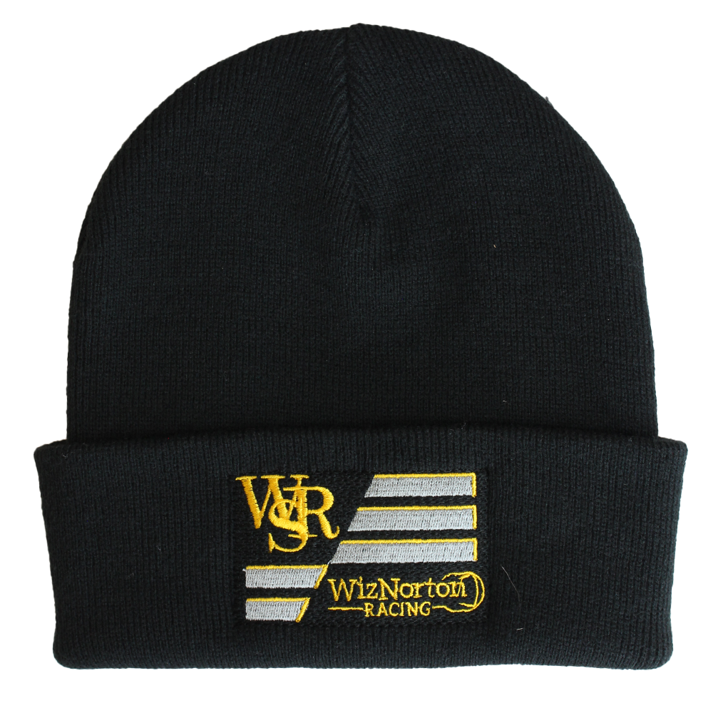 WizNorton Racing Beanie - Black