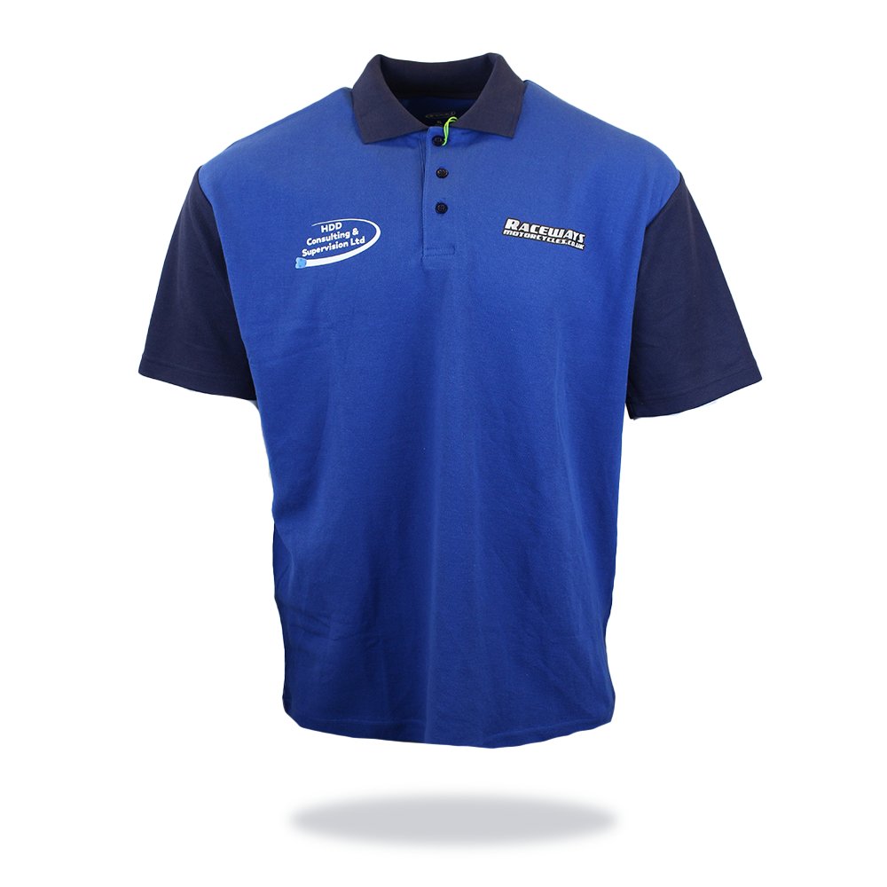 Raceways Yamaha Team Polo - Mens - Blue
