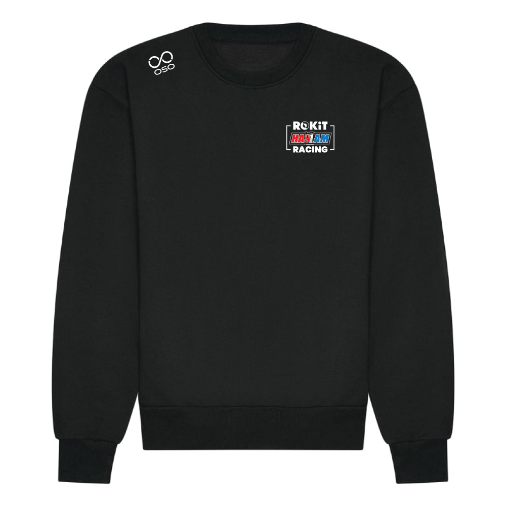 ROKiT Haslam Racing Team Oversize Sweatshirt - Black