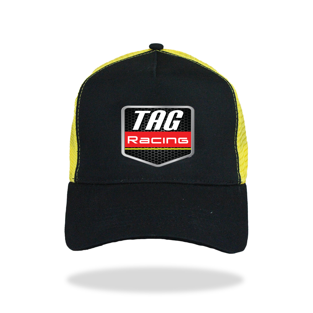 TAG Racing Team Cap - Black/yellow