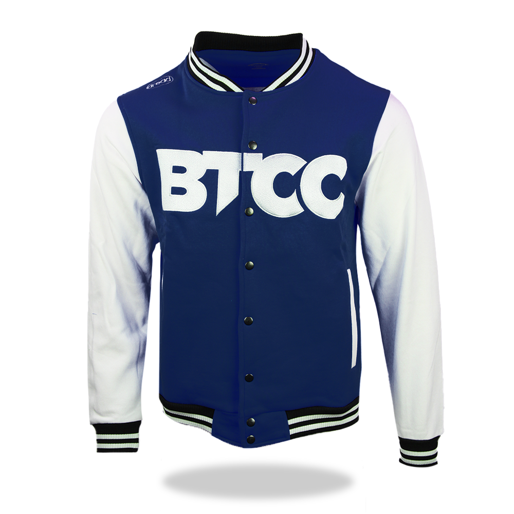 BTCC Varsity Jacket - 2025 - Navy/white