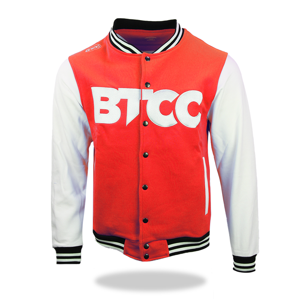 BTCC Varsity Jacket - 2025 - Red/white
