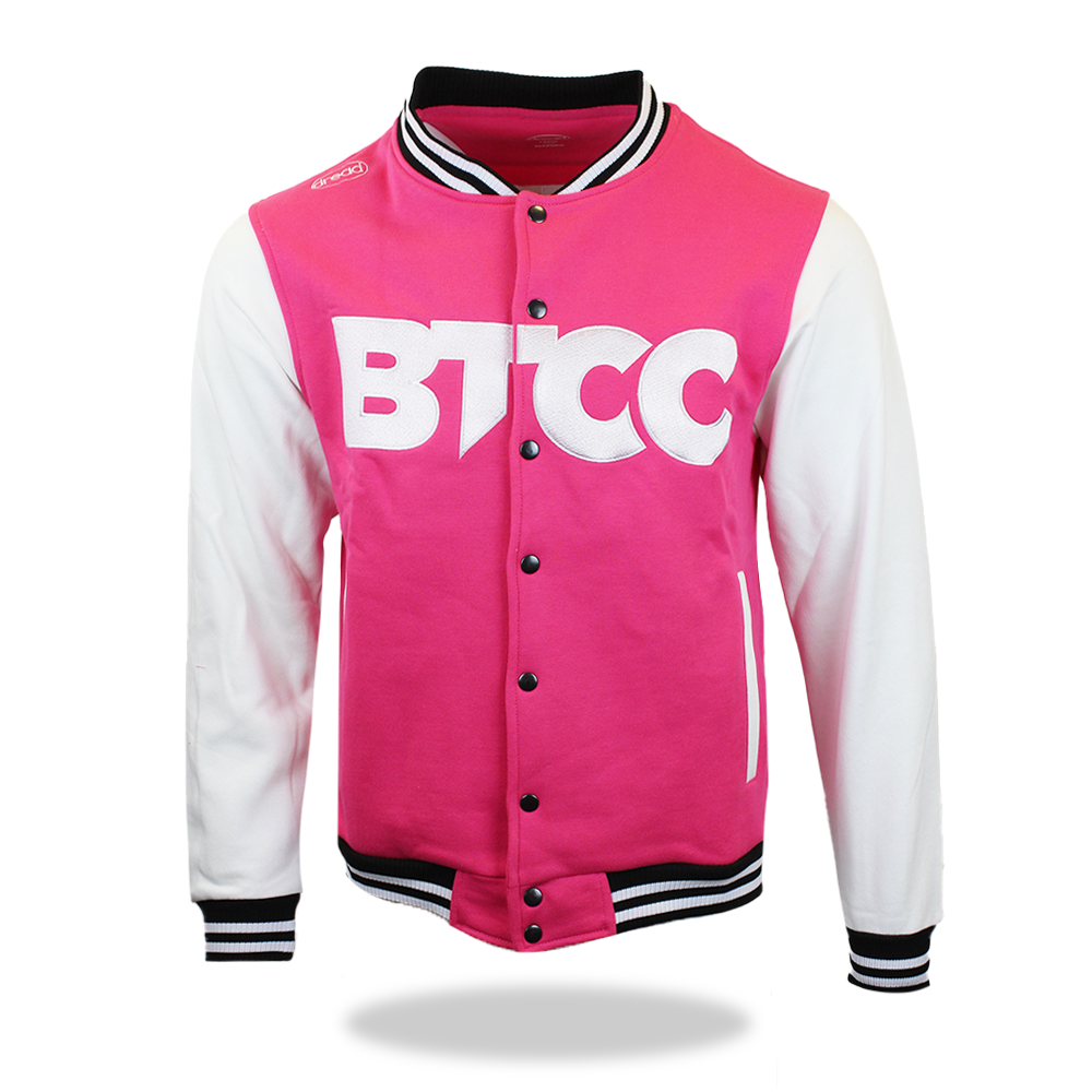 BTCC Varsity Jacket - 2025 - Pink/white