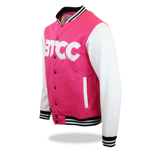 BTCC Varsity Jacket - 2025 - Pink/white