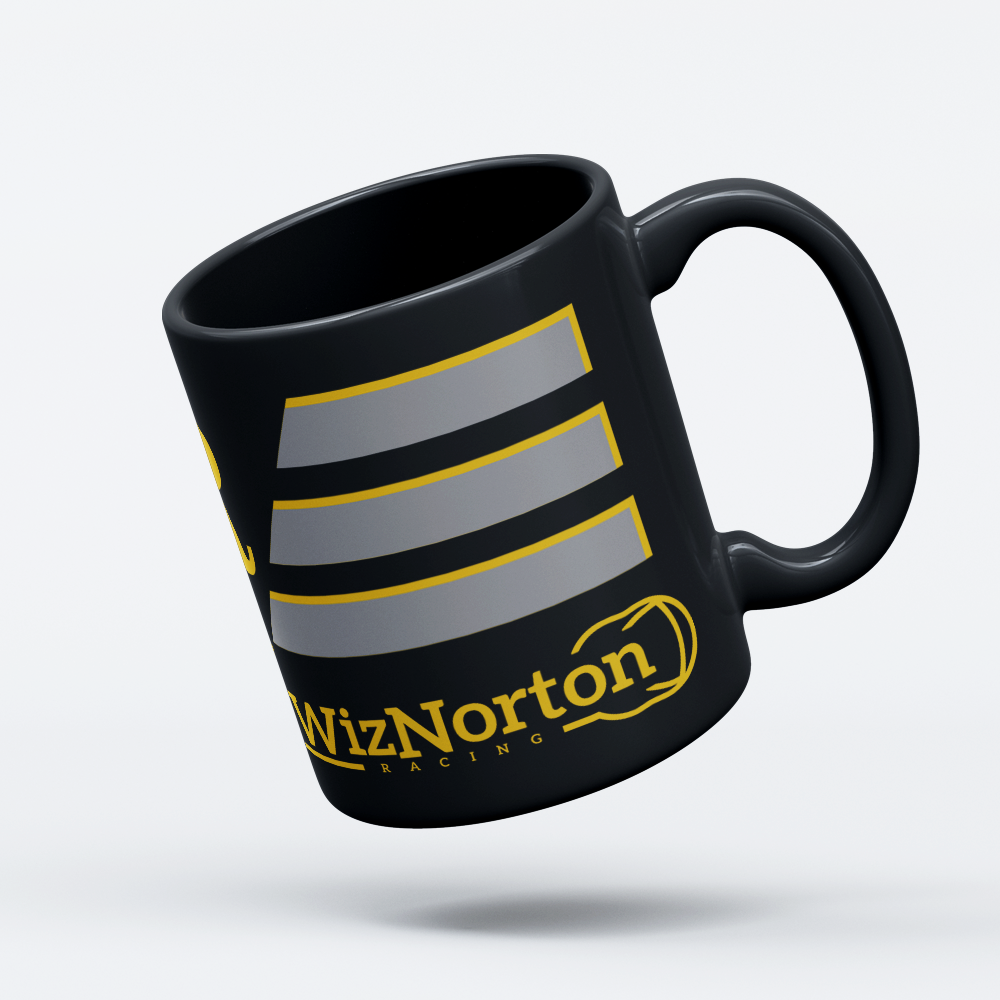 WizNorton Racing Mug - Black