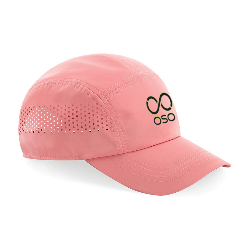 OSO Sports Cap - Salmon Pink