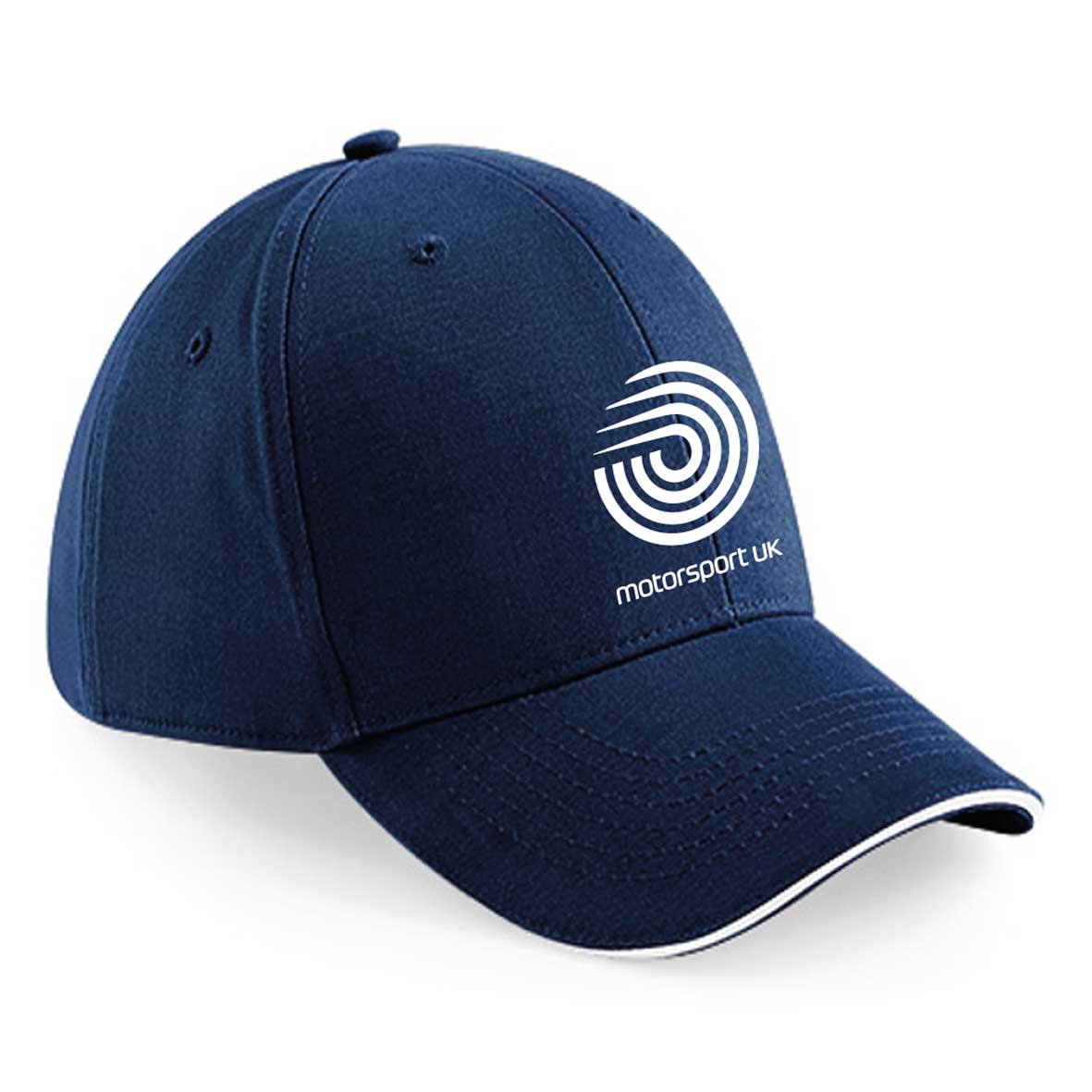 Casquette imprimée Motorsport UK - F Navy/blanc