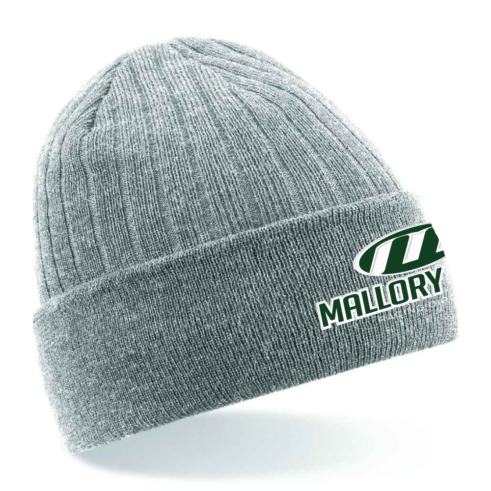 Mallory Park Beanie - Heather grey