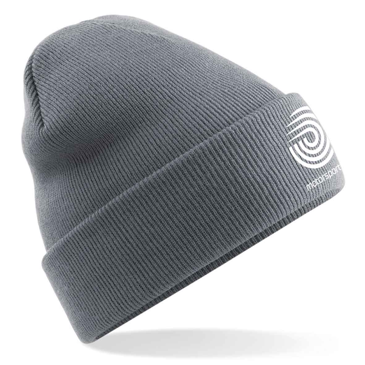 Motorsport UK Cuffed Beanie - Graphite