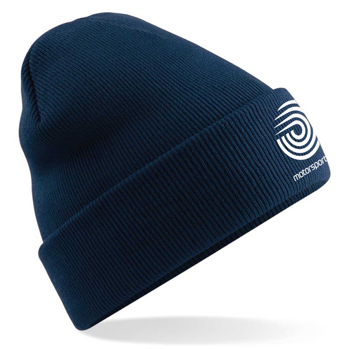 Motorsport UK Cuffed Beanie - French navy