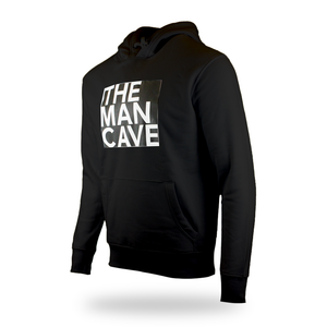 The Man Cave Hoodie - Black