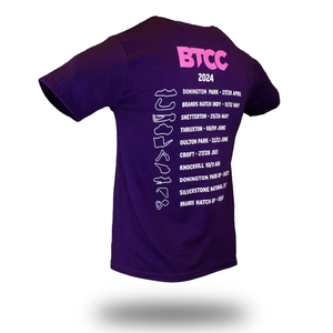 BTCC Season 2024 T-Shirt - Purple