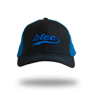 Casquette Mesh BTCC - Charbon/Cyan