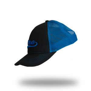 Casquette Mesh BTCC - Charbon/Cyan