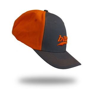 BTCC Cap - Charcoal/orange